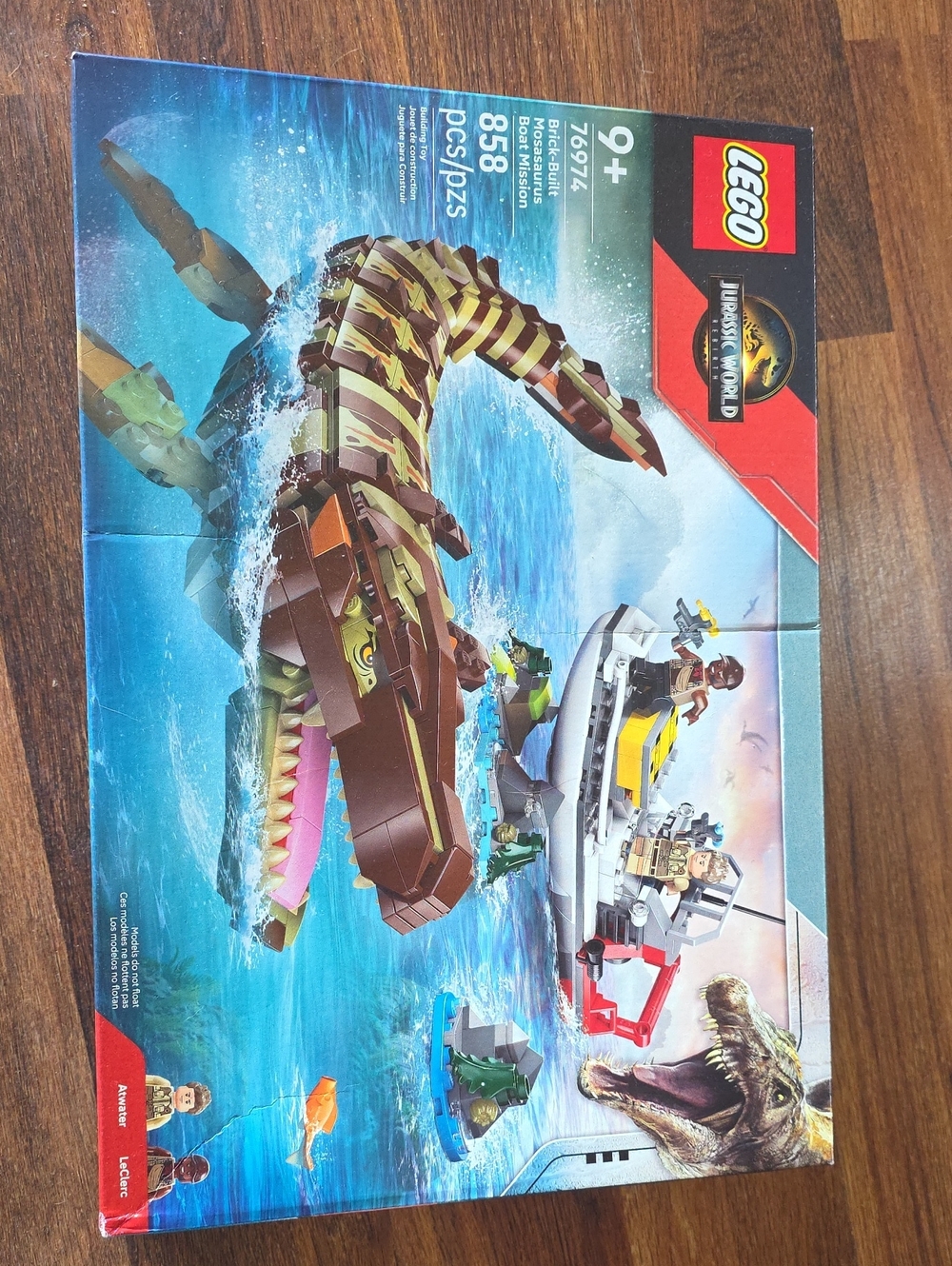 Lego Brown and Green Crocodile Attack Playset